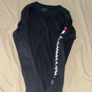 Black Champion Long Sleeve